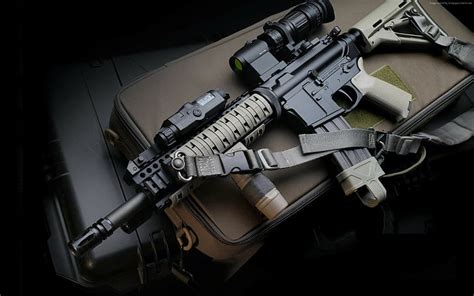 Hd Wallpaper Call Of Duty Mara Gun Rifles M4 Carbine Wallpaper Flare