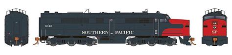 Rapido Alco Pa2 Standard Dc Southern Pacific 6042 Gray Red