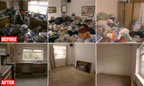 Hoarder Before And After