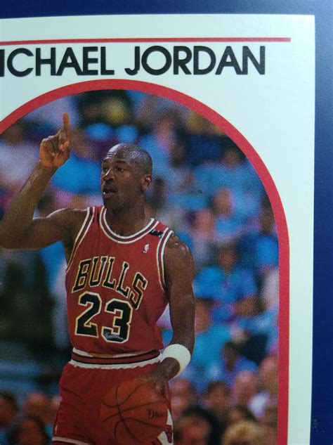 1989 Hoops Basketball Debut Michael Jordan Chicago Bulls Last Etsy