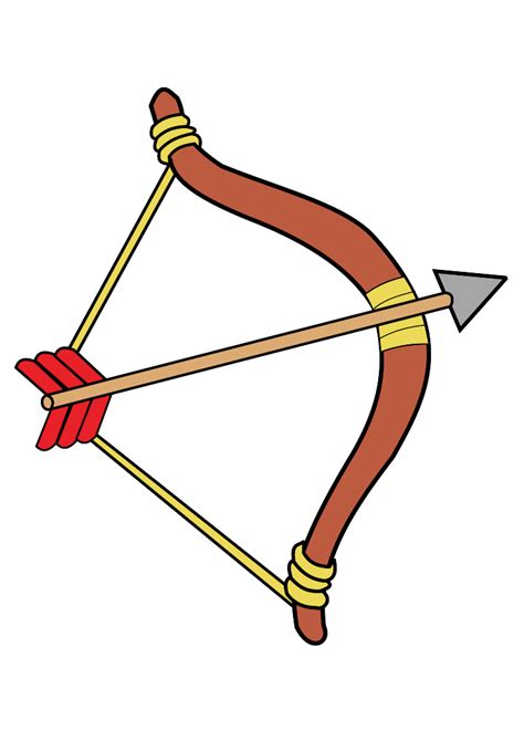 Bow And Arrow Clip Art At Vector Clip Art Online Royalty