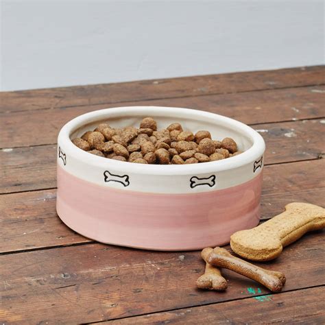 Handmade Personalised Dog Bowl By Chow Bella Ltd