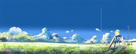 Landscape Anime Manga Makoto Shinkai Wallpapers Hd