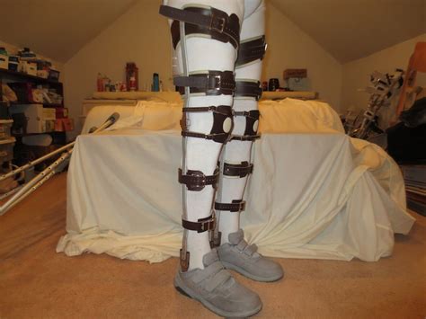 Pair Kafo Metal And Leather Polio Orthopedic Leg Braces Etsy Uk