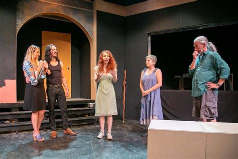 Review Vanya And Sonia And Masha And Spike At Theatreworks Naugatuck Ct Patch