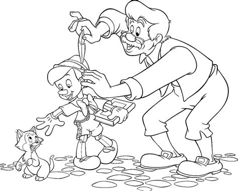 Pin Free Printable Pinocchio Coloring Pages For Kids On Pinterest