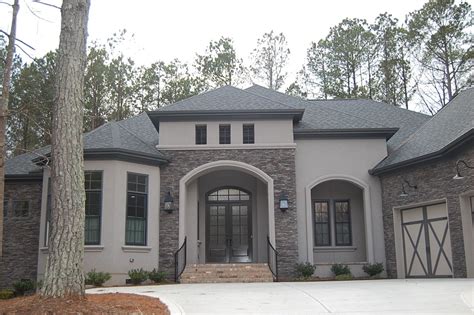 Arh Plan The Bermeda 1129f Exterior 16 Stone Coronado Country Rubble