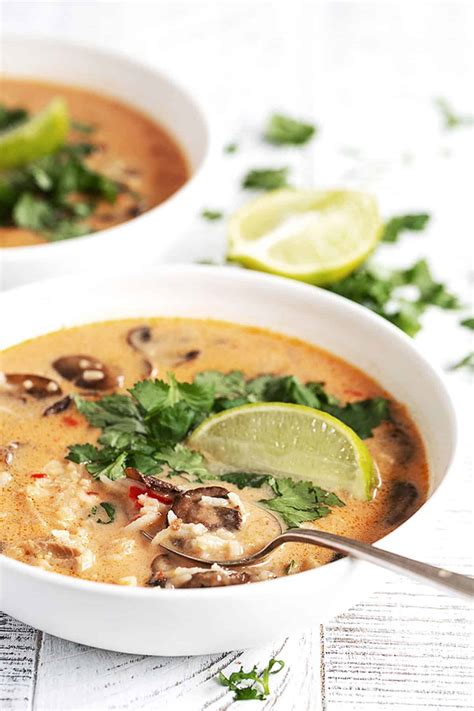 Wicked Thai Chicken Soup Seasons And Suppers
