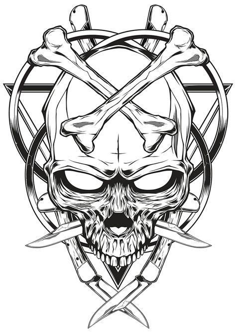 Cracked Skull Drawing Free Download Best Cracked Skull Drawing On