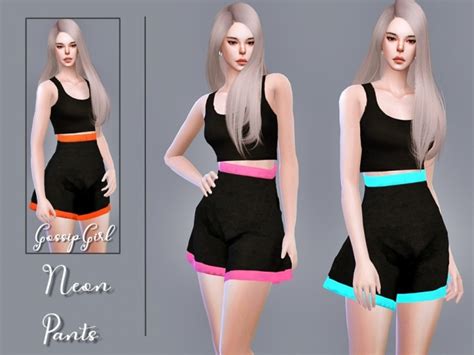 Neon Pants By Gossipgirl S4 At Tsr Sims 4 Updates