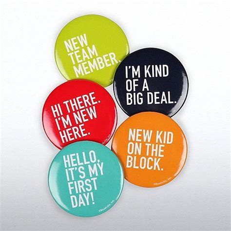 Onboarding Button Set for New Employees | Onboarding new employees, New ...