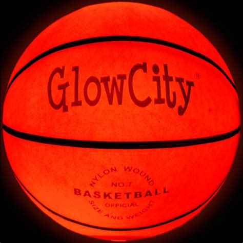 GlowCity Light Up LED Basketball - The Green Head