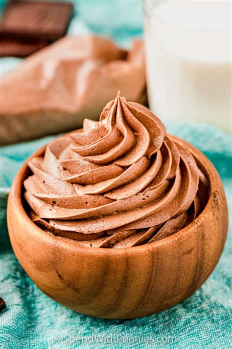 One Minute Easy Chocolate Frosting Spend With Pennies