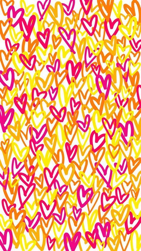 Preppy Hearts Wallpaper Iphone Wallpaper Preppy Preppy Wallpaper