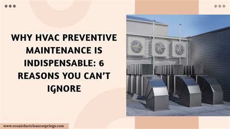 Ppt Why Hvac Preventive Maintenance Is Indispensable 6 Reasons You