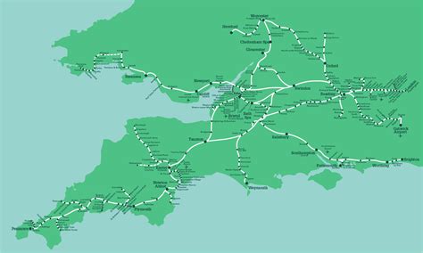 Rail Map Of Southern England Secretmuseum