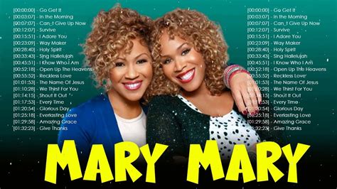 mary mary top gospel music praise and worship youtube