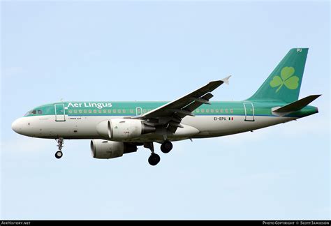 Aircraft Photo Of Ei Epu Airbus A319 111 Aer Lingus Airhistory