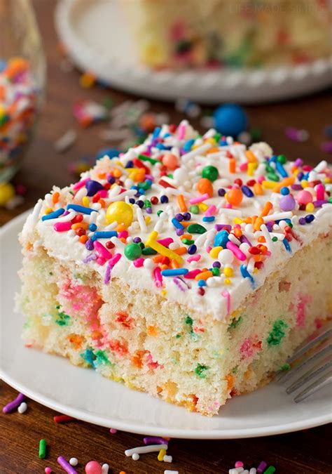 Homemade Funfetti Cake Life Made Simple