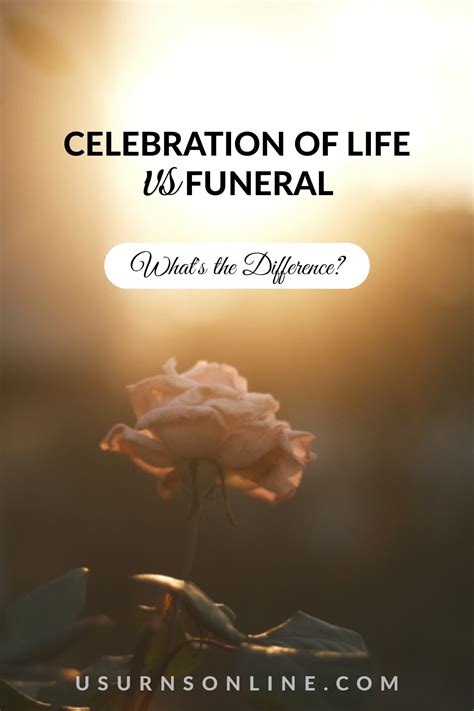 Celebration Of Life Vs Funeral What S The Difference Urns Online