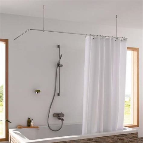 Duschvorhang badewanne und weitere angebote auf duschvorhaenge24.de! Duschstange für freie Badewanne (Bad)