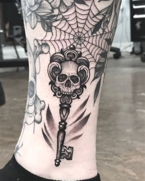 Skull Skeleton Key Tattoo Tattoo Ideas And Inspiration Krissydiane