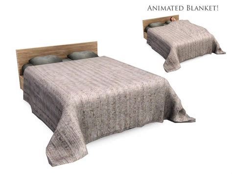 A Modern Plush And Comforatable Bed For Your Sims To Sleep In Made