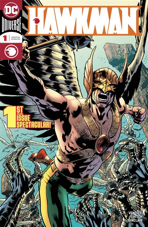 Hawkman 1 Comic Book 2018 Dc Comic Books Modern Age Dc Comics