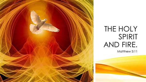 Who Is The Holy Spirit Part Six Pentecost The Holy Spirit And Fire