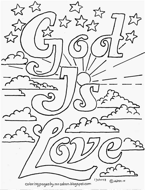 God made me printable worksheets. 51 Coloring Page God Is Love | Free kids coloring pages ...
