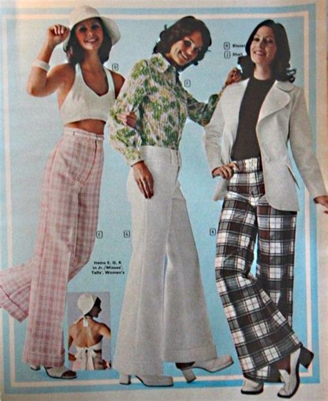1973 Check And Plaid 70s Women Fashion 70s Fashion