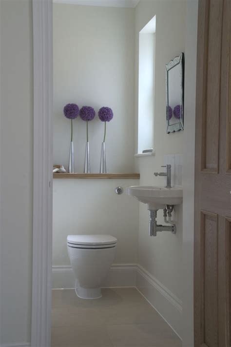 Cloakroom and powder room ideas for limited spaces, ideal spots to experiment with bold decor. Wooden elements This cloakroom uses wooden elements to ...