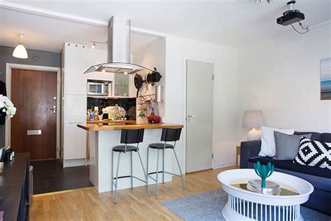 Echa un vistazo a los muebles de cocina y a los muebles de salón de ikea, porque por muy poco dinero podrás renovar completemante cualquier estancia de tu hogar. 20 fotos e ideas para integrar una cocina pequeña abierta ...