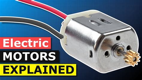 How Does An Electric Motor Work Dc Motor Explained Youtube