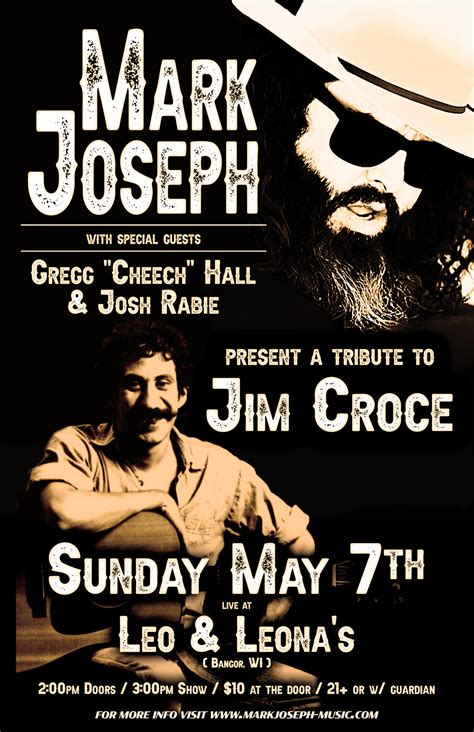 Jim Croce Tribute Explorelacrosse