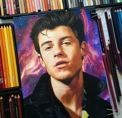 Pin By Nadine Mendes On Amazing Fan Drawings Shawn