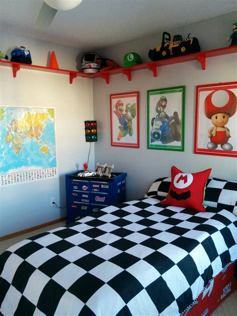 Pin By Bailey Stevens On Diy Mario Room Bedroom Themes Super Mario Room