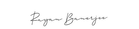 93 Rayan Banerjee Name Signature Style Ideas New Esignature
