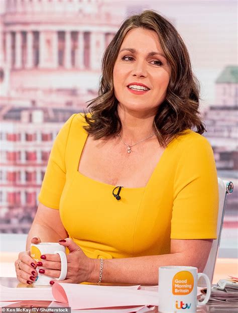 Susanna Reid Puts On A Busty Display In A Sensational Sunshine Yellow Dress On Gmb Daily