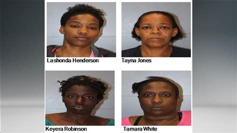 4 Women Arrested In Columbia Prostitution Sting 1 Bites Officer Wltx Com