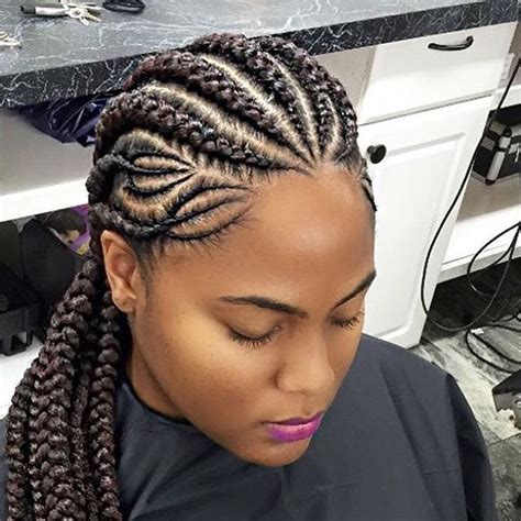 Short hairstyles for black women wearing a platinum blonde hair color is no longer taboo, it's fierce and. 10 Ghana Weaving All-Back Styles Bound To Make You The ...