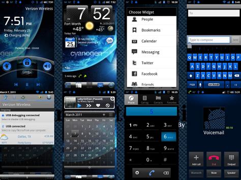 Cyanogenmod 7 Carbonite Theme To Make Your Phone Daring And Cool