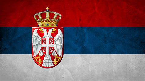 The flag of serbia is a tricolor consisting of three equal horizontal bands, red on the top, blue in the middle, and white on the bottom. Serbia Flag - Wallpaper, High Definition, High Quality ...