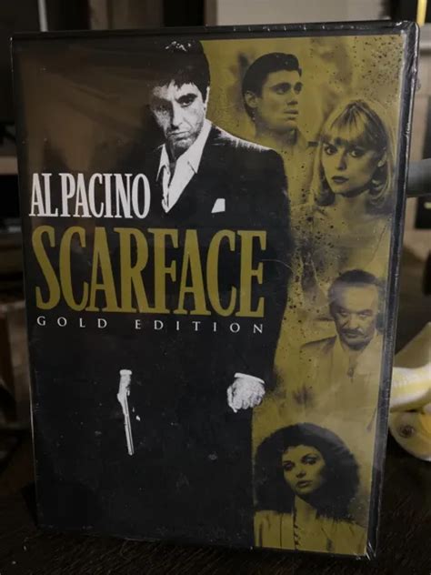 Scarface ~ 1983 ~ Al Pacino Michelle Pfeiffer ~ Gold Edition ~ Movie