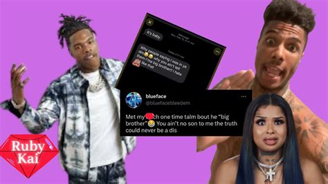 Blueface Leaks Lil Baby Messages To Chrisean Rock Youtube