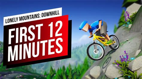 Lonely Mountains Downhill Gameplay On Switch Youtube