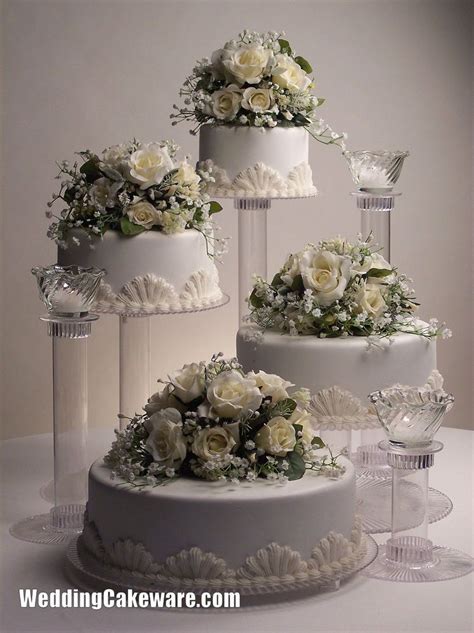 4 Tier Cascade Wedding Cake Stand Jenniemarieweddings