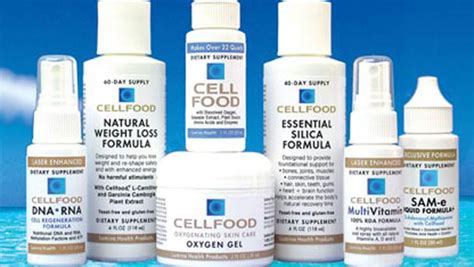 Cellfood's unique structure oxygenates and cleans the cells— feeding and tuning up all the body's systems throughout the day. CellFood Products - Total Freedom Wellness Spa