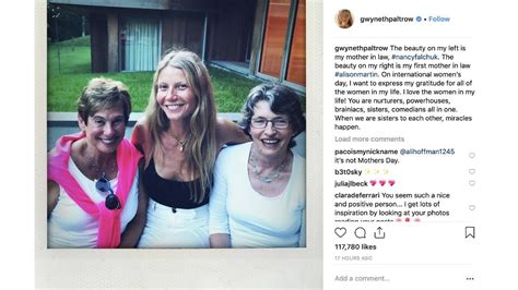 Gwyneth Paltrow Praises Her Current And Former Mother In Laws 8 Days