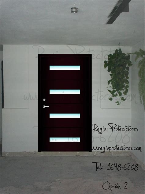 Que a tu casa no le falte ningún mueble. Regio Protectores: Puerta principal de hierro estilo ...